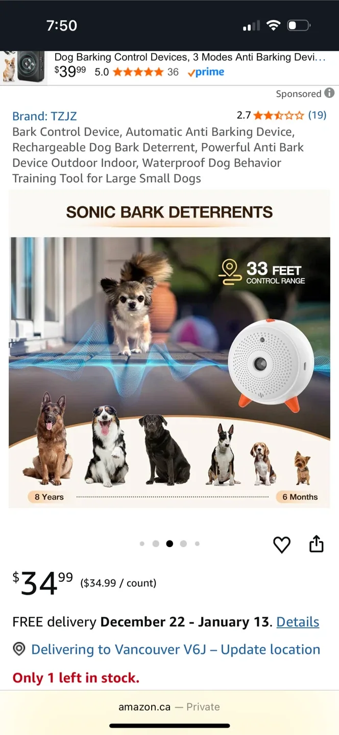 Anti-Bark Device image indicator(5)