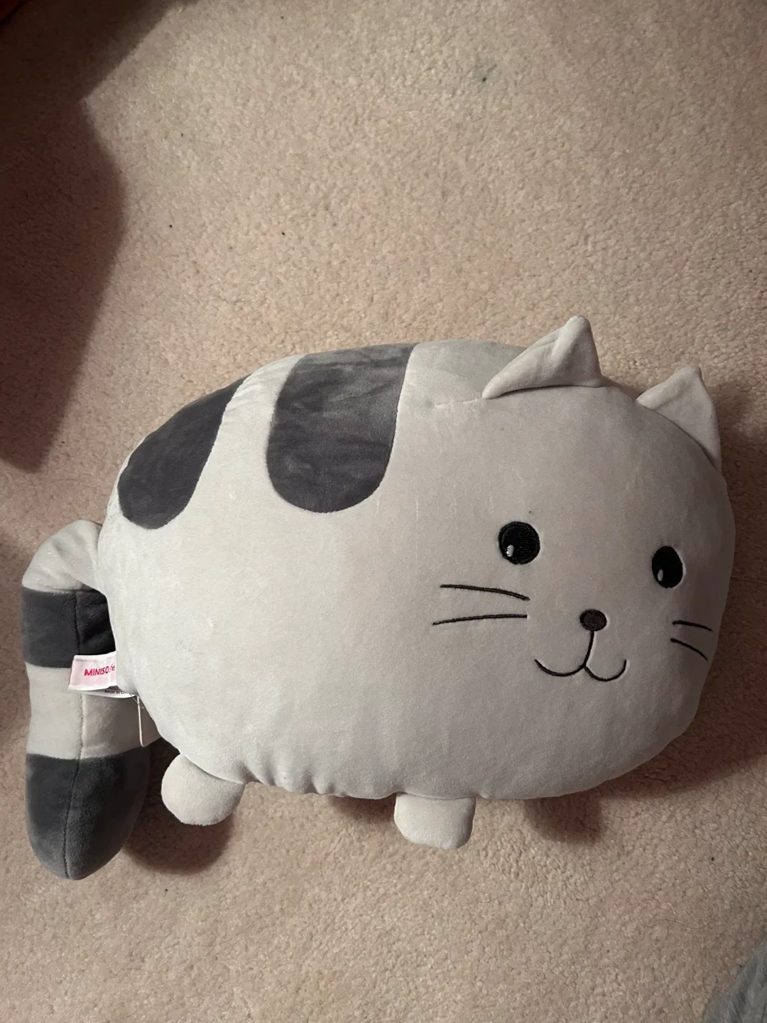 Miniso Cat Pillow Plush Stuffed Toy