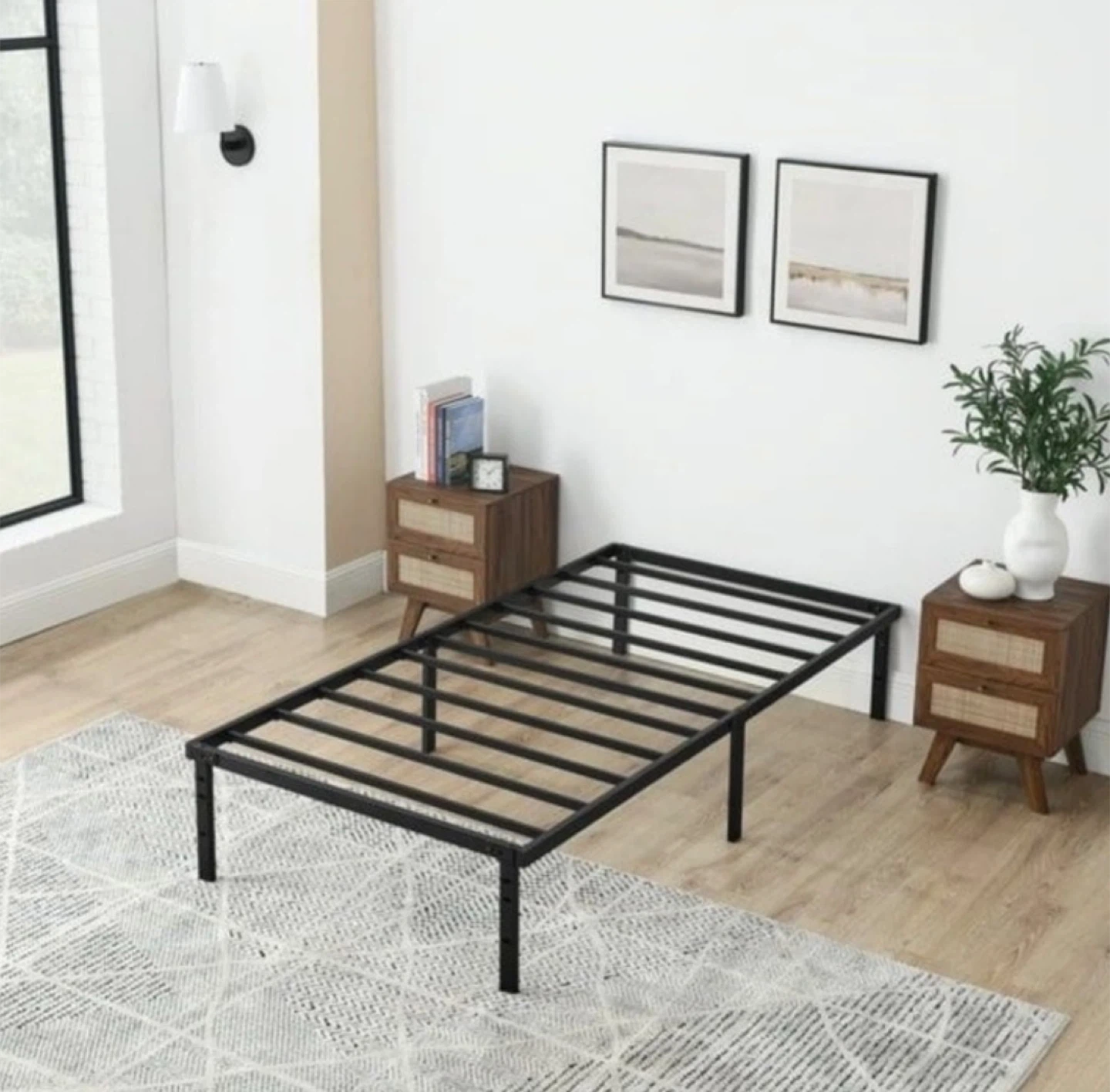 Twin Size Metal Bed Frame