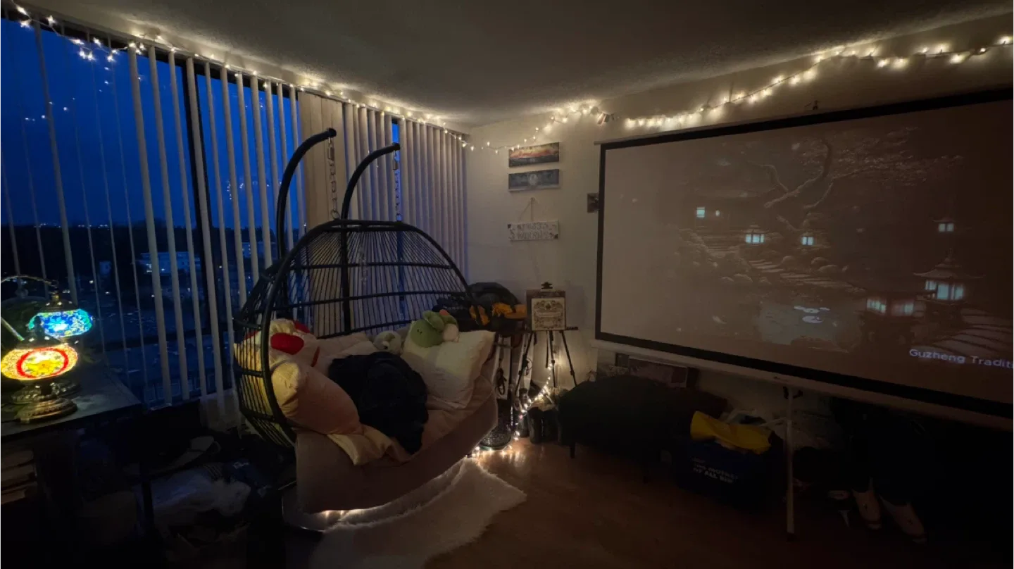 100-inch Portable Projector Screen image indicator(2)