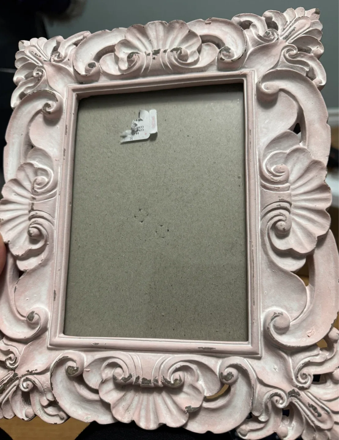 Ornate Pink Picture Frame