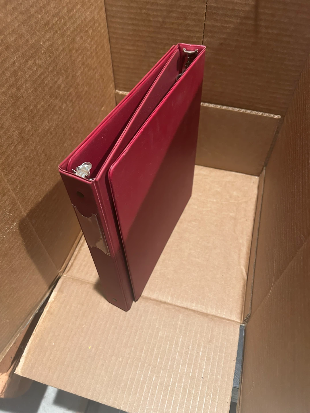 Three Blue, Two Red and One White 3-Ring Binders - photo 4