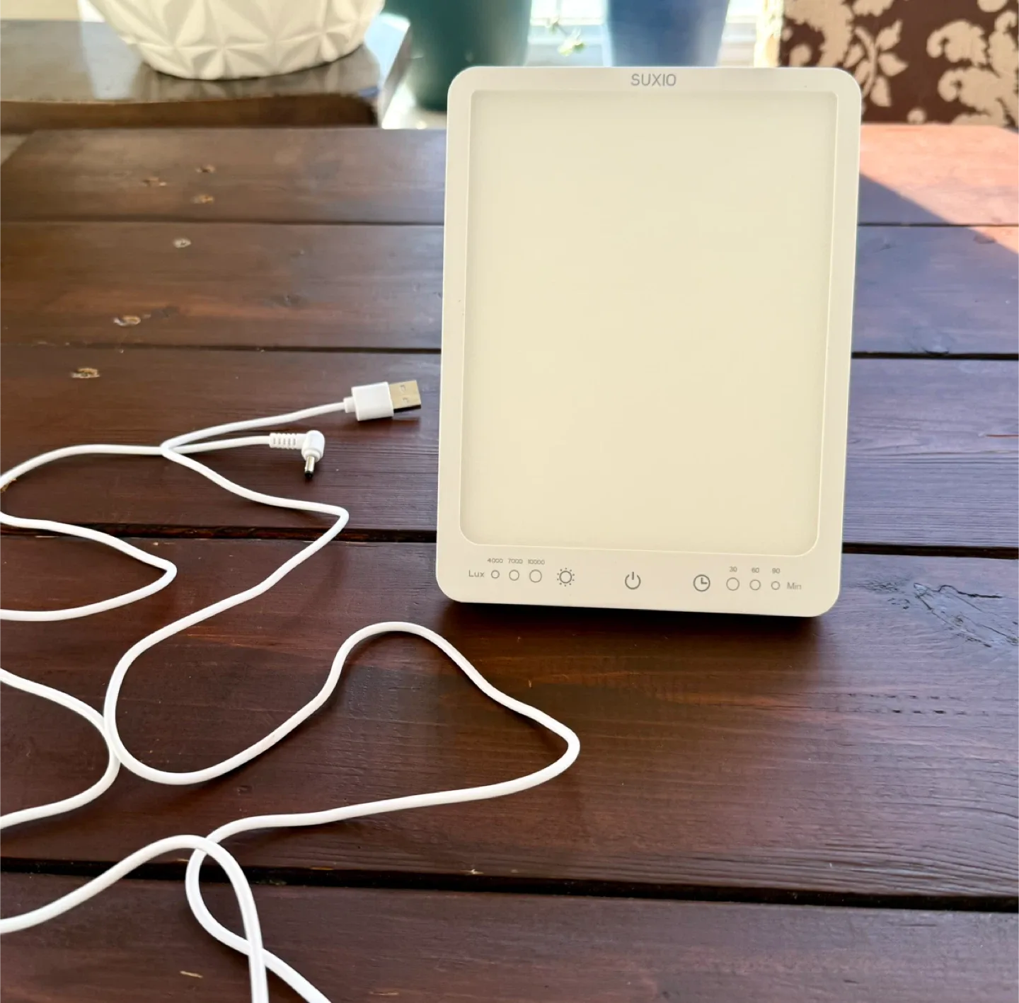 SUXIO Light Therapy Lamp - Like New!