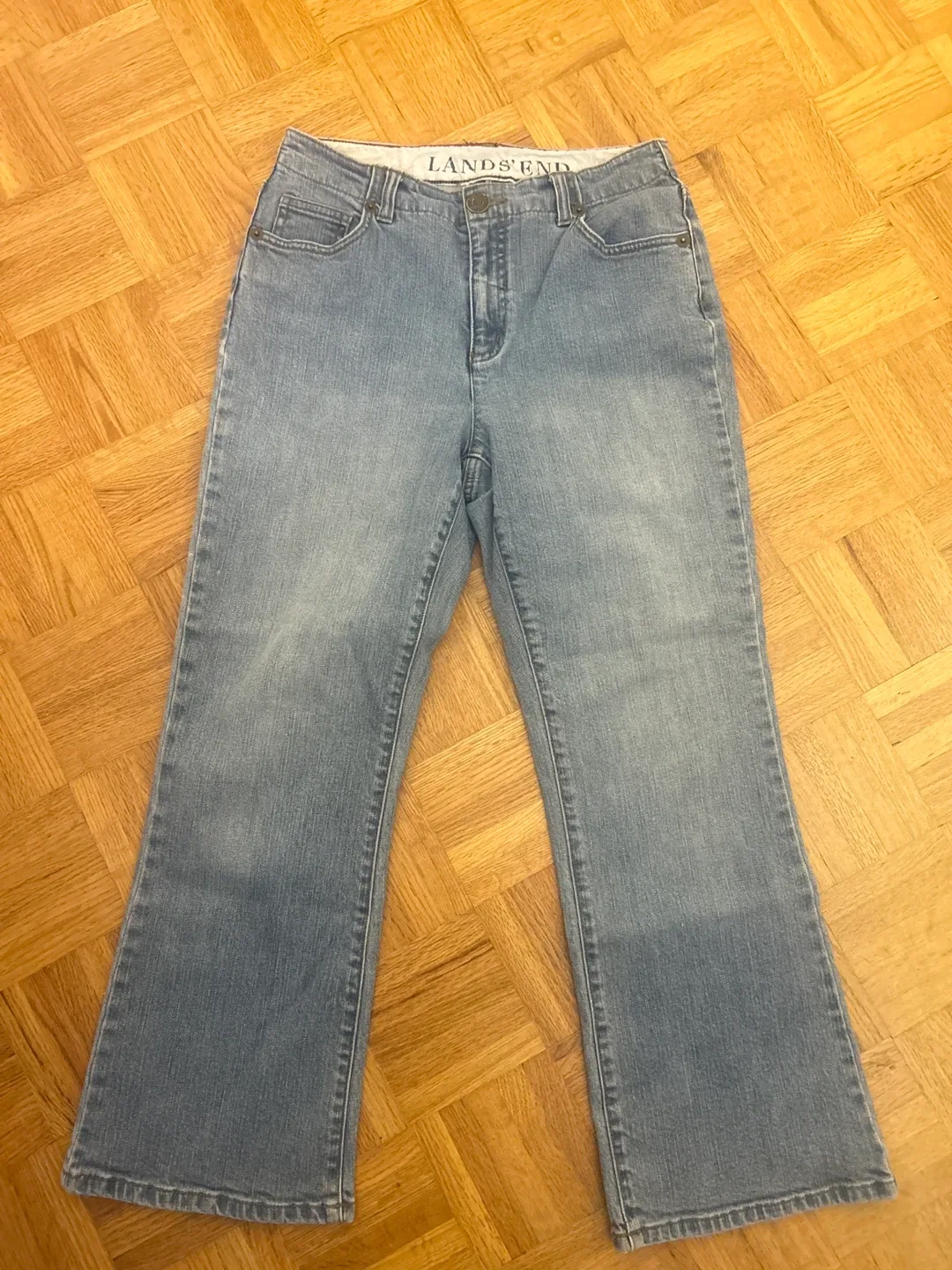 Lands' End straight leg Jeans