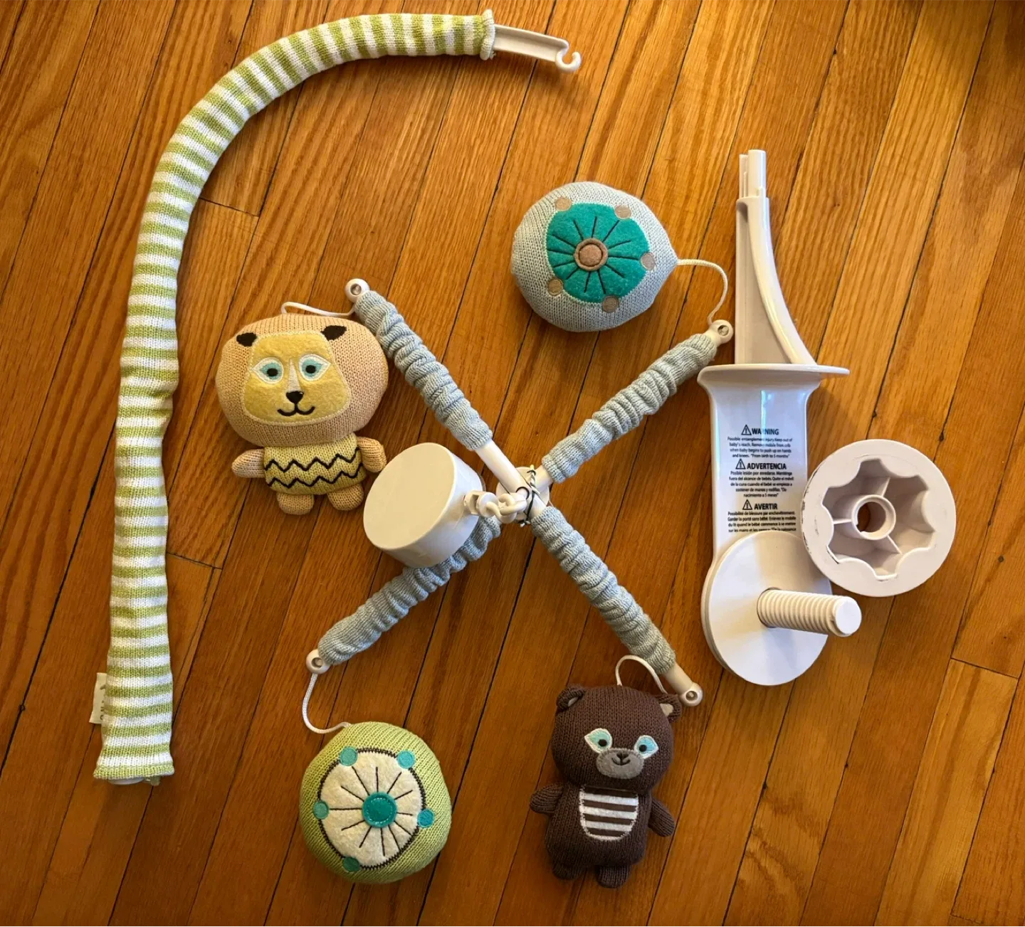 Baby Lullaby Mobile with Plush Toys
