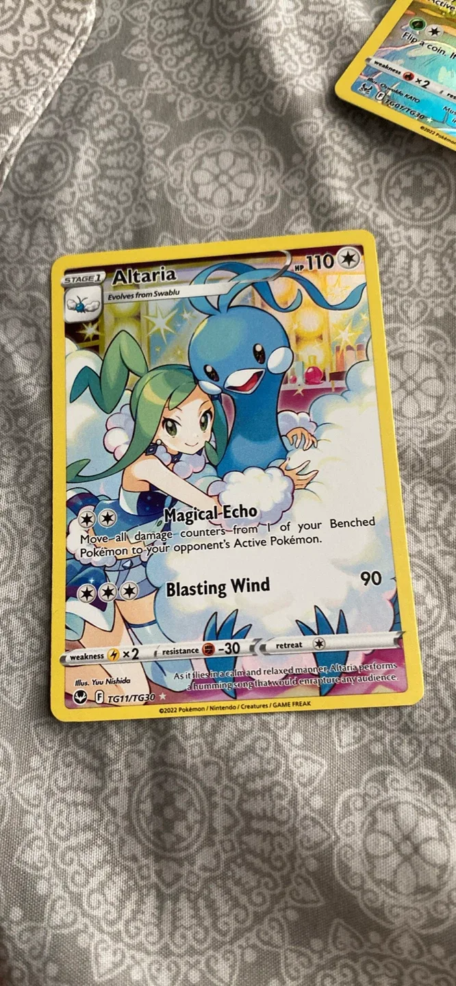 Altaria Pokemon Card - TG11/TG30