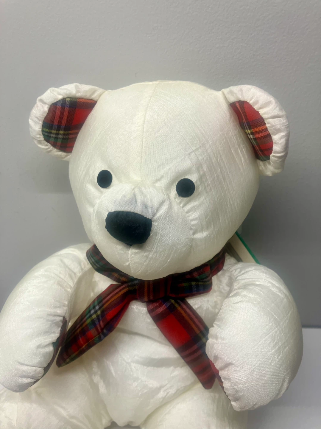 Vintage 1993 Gibson Greetings Plush Holiday Bear 14” -  With Tag - photo 4
