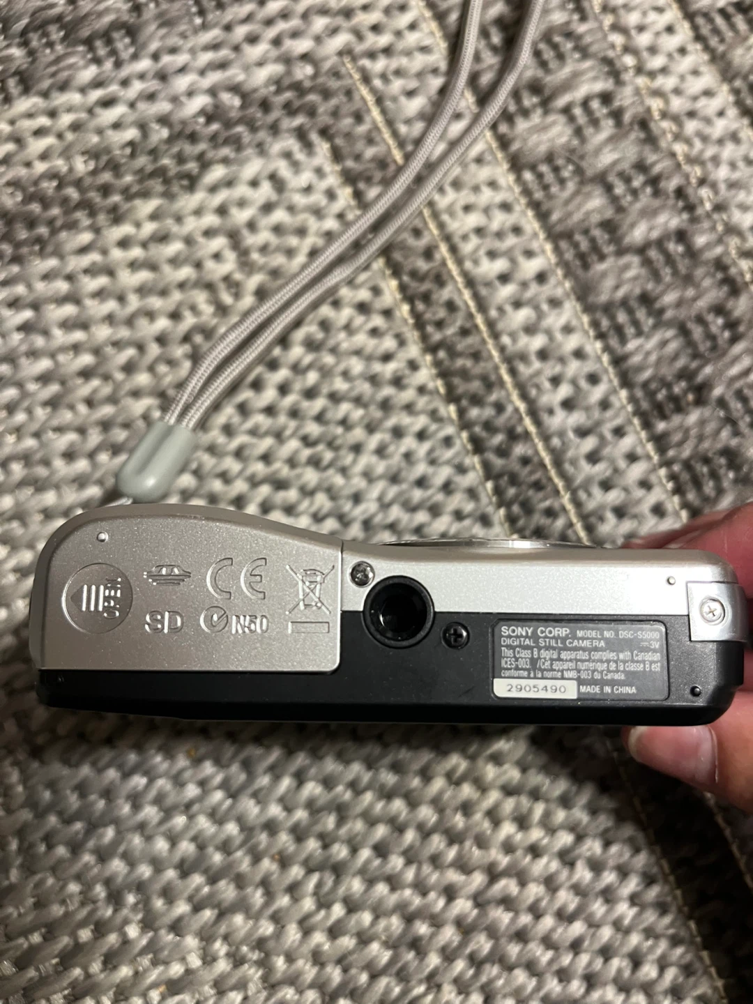 SONY Cyber-shot DSC-S5000 Digital Camera - photo 4