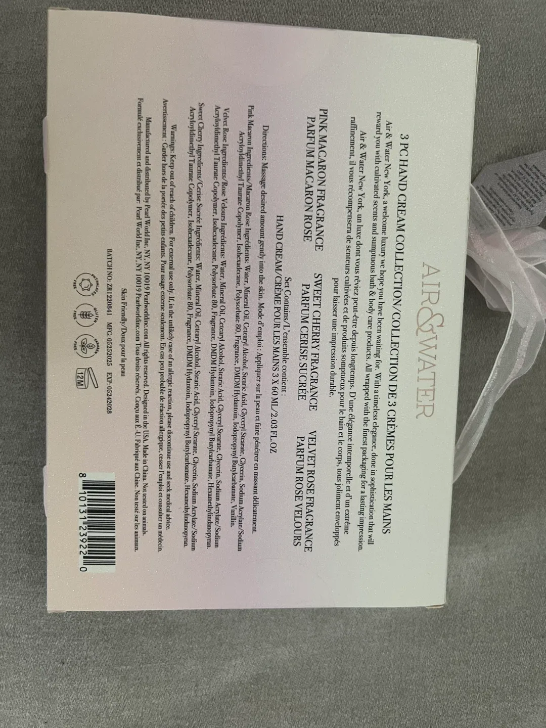 Air & Water 3-Piece Hand Cream Set - New image indicator(2)