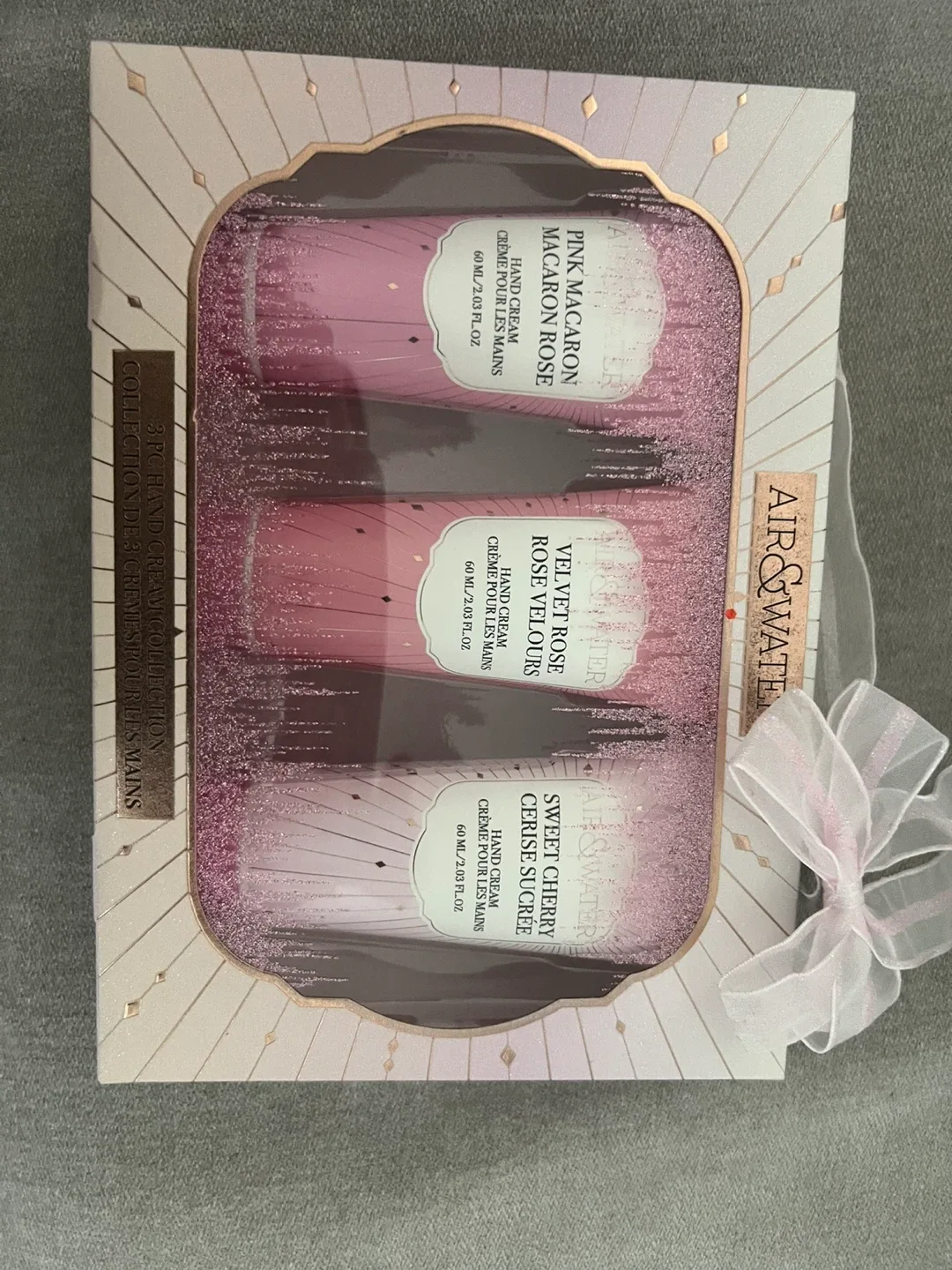 Air & Water 3-Piece Hand Cream Set - New