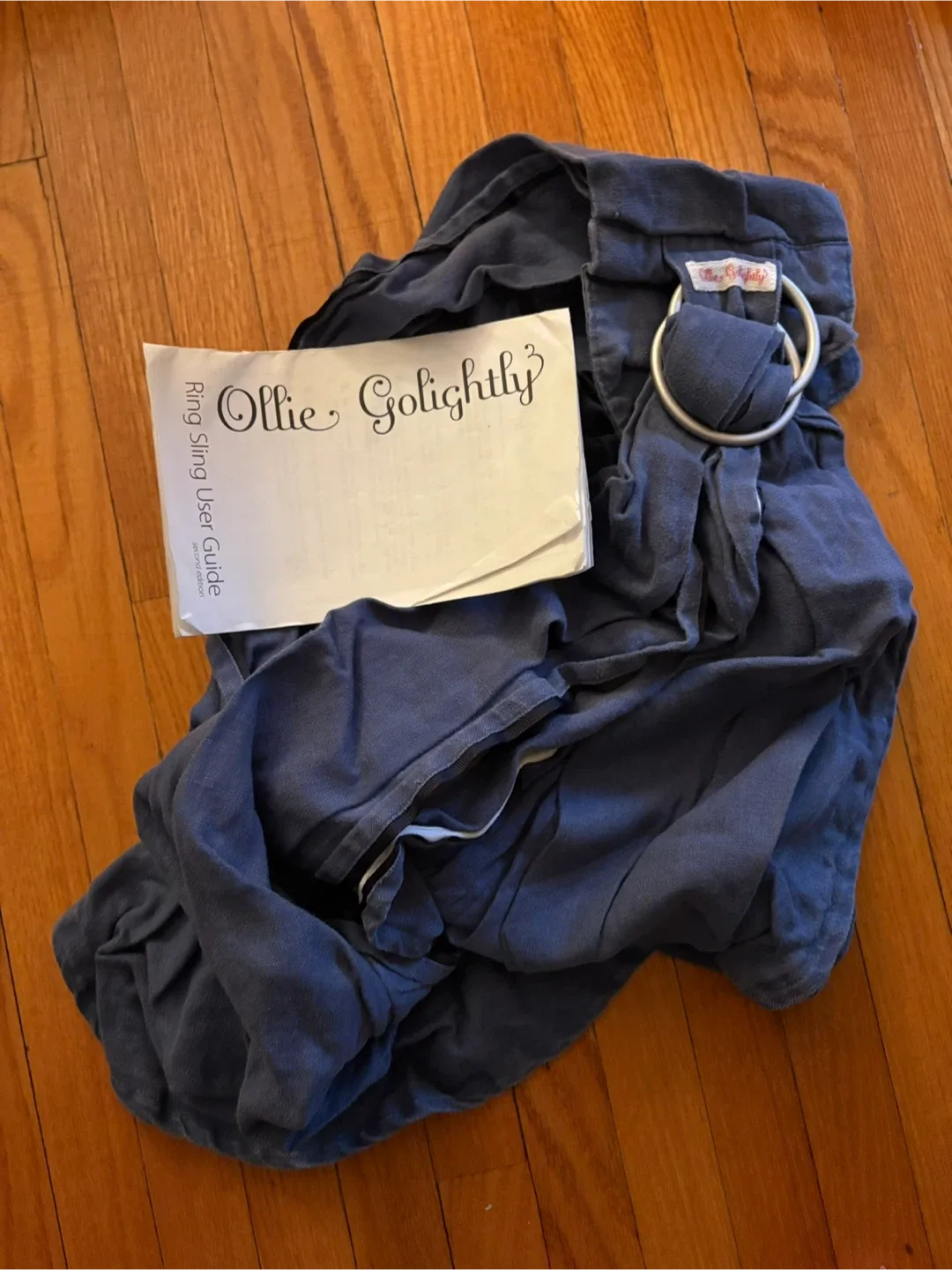 Ollie Golightly Ring Sling - denim blue