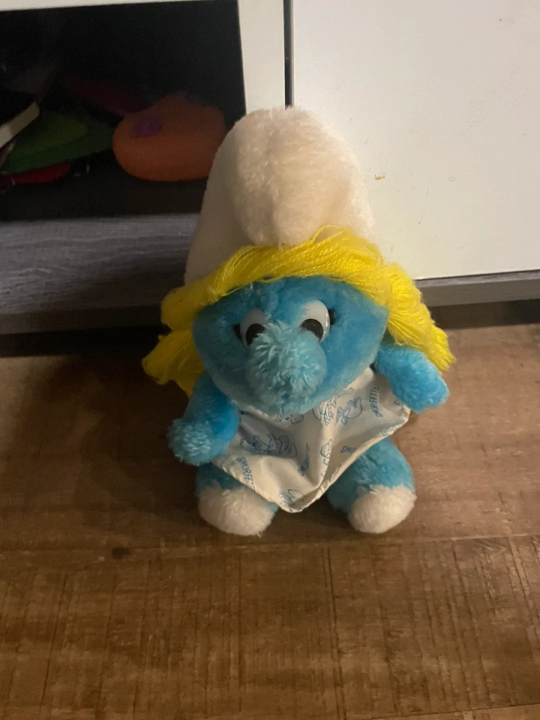 1981 Smurfette Plush The Smurfs