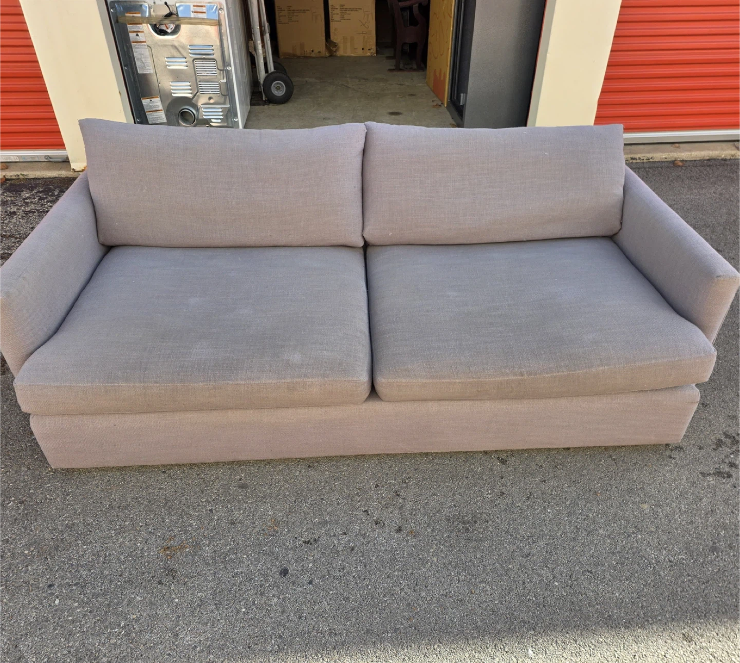 Gray Sofa - Needs Cleaning - photo 3