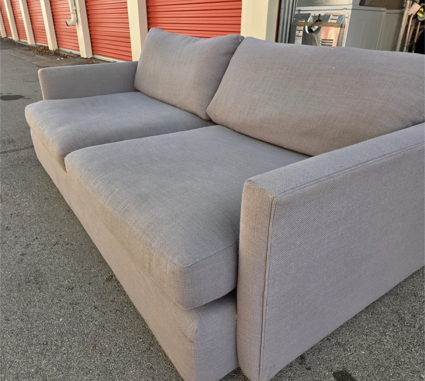 Gray Sofa - Needs Cleaning - photo 2