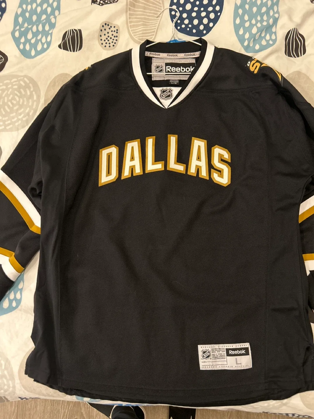 Dallas Stars NHL Jersey - Size L, Reebok
