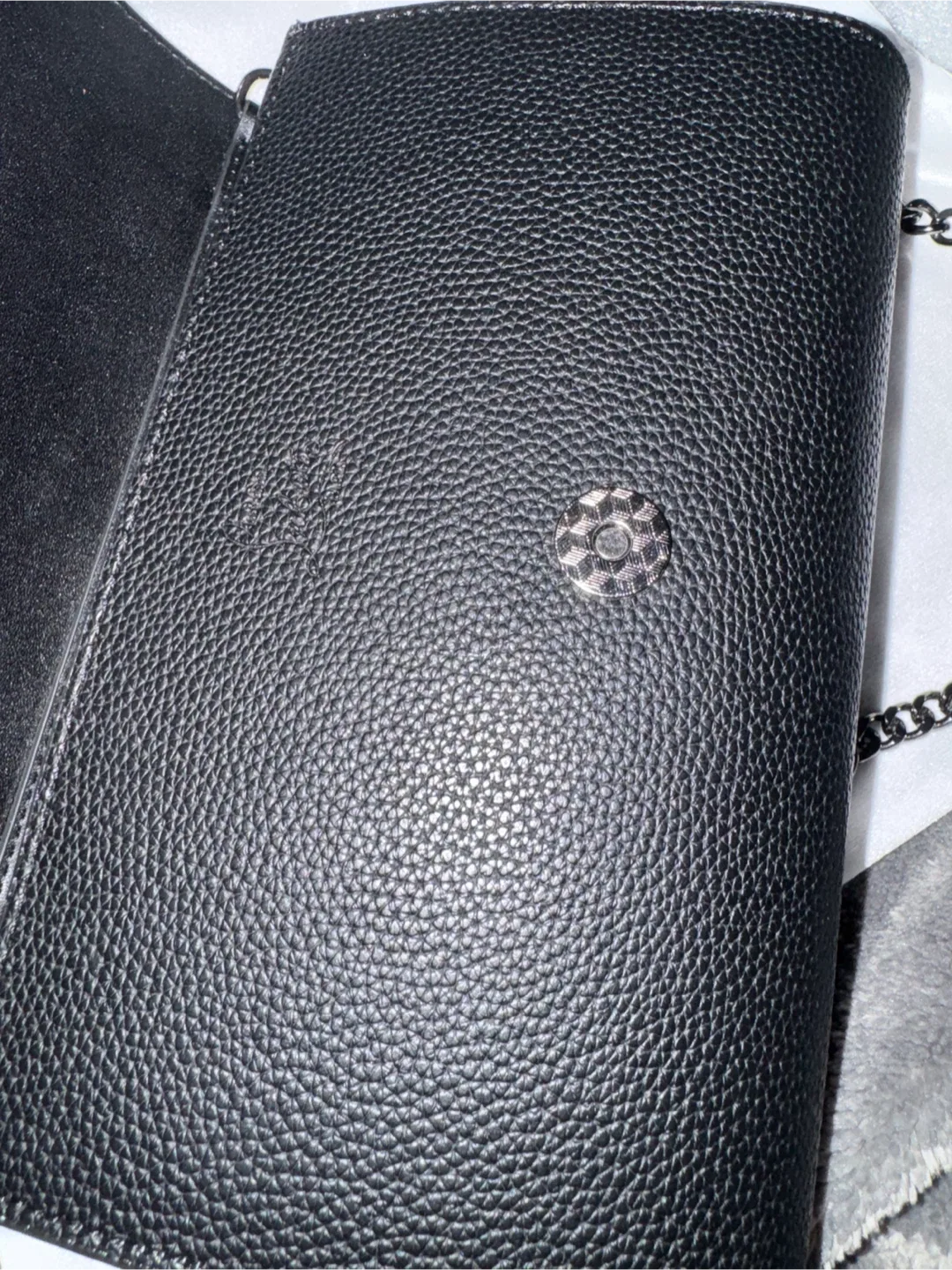 Louboutin Black Leather Wallet on Chain image indicator(5)