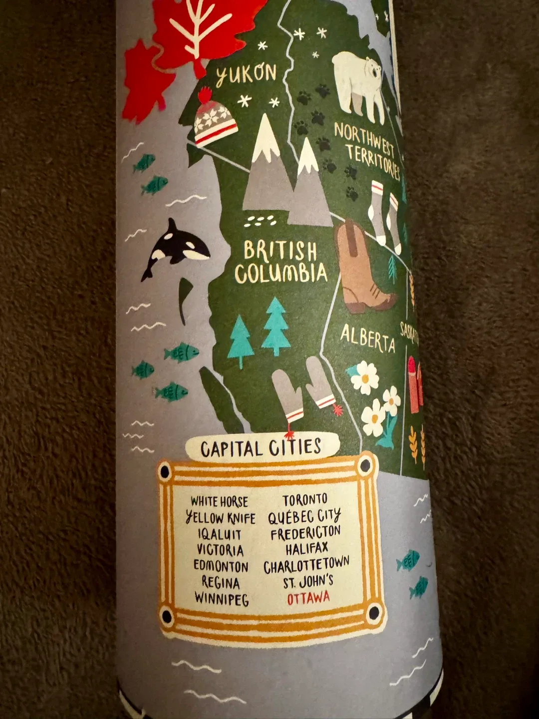 Roots Canada Map 1000 Piece Puzzle - New! image indicator(3)