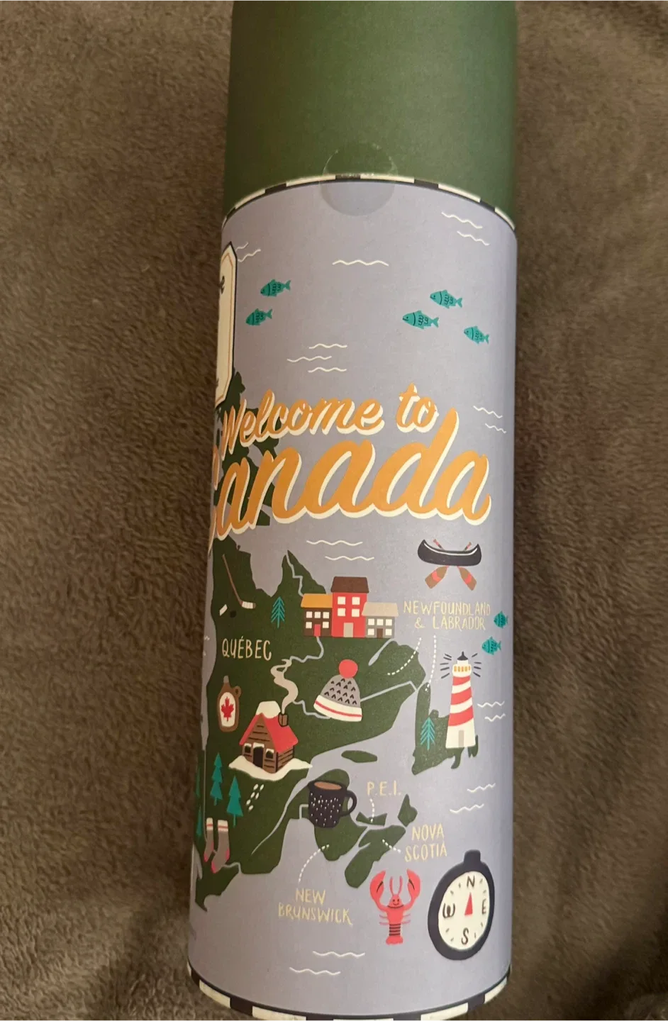 Roots Canada Map 1000 Piece Puzzle - New! image indicator(2)