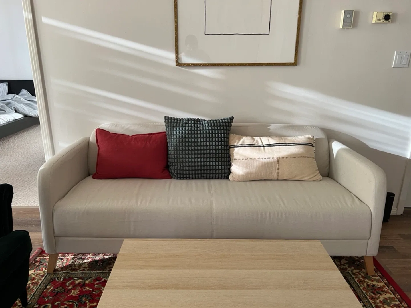 IKEA White Sofa Couch image indicator(2)