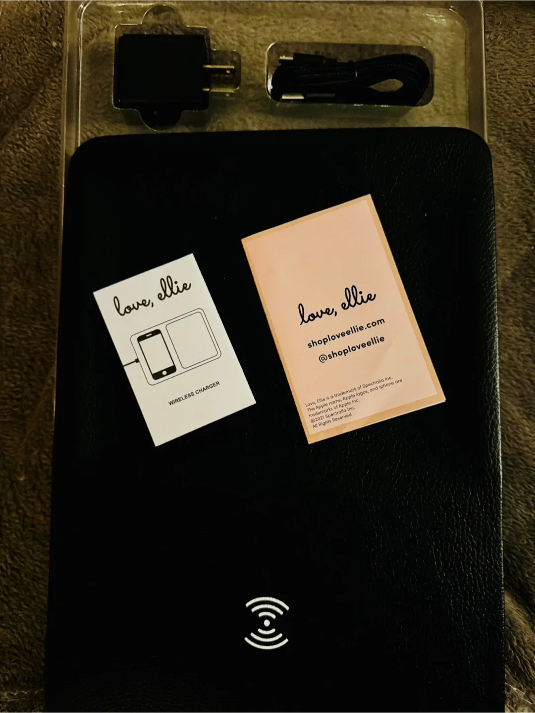 Love, Ellie Wireless Charger - New in Box!