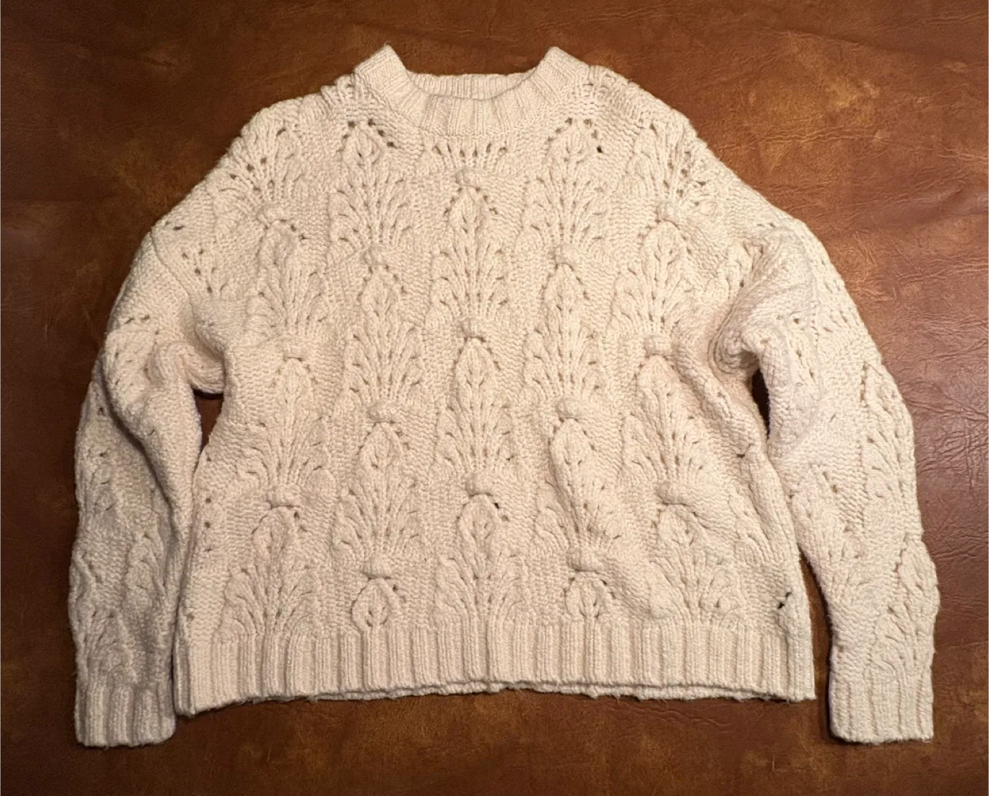Open Knit Sweater