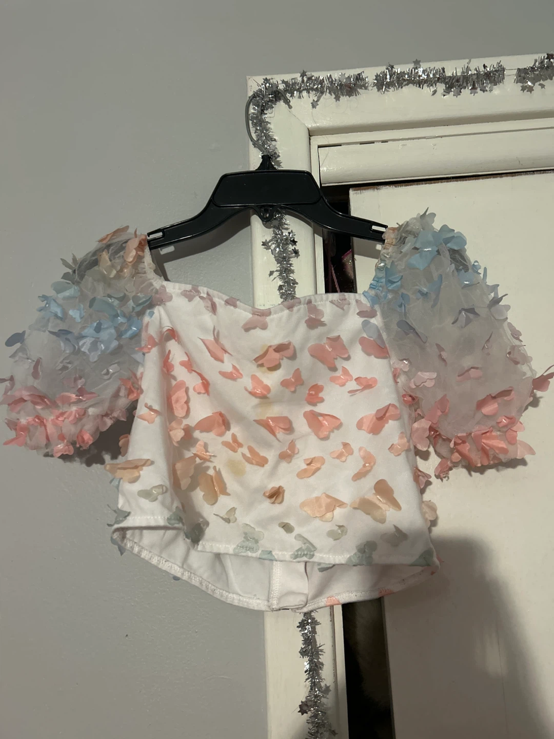 Shein Butterfly Top - Size 10Y