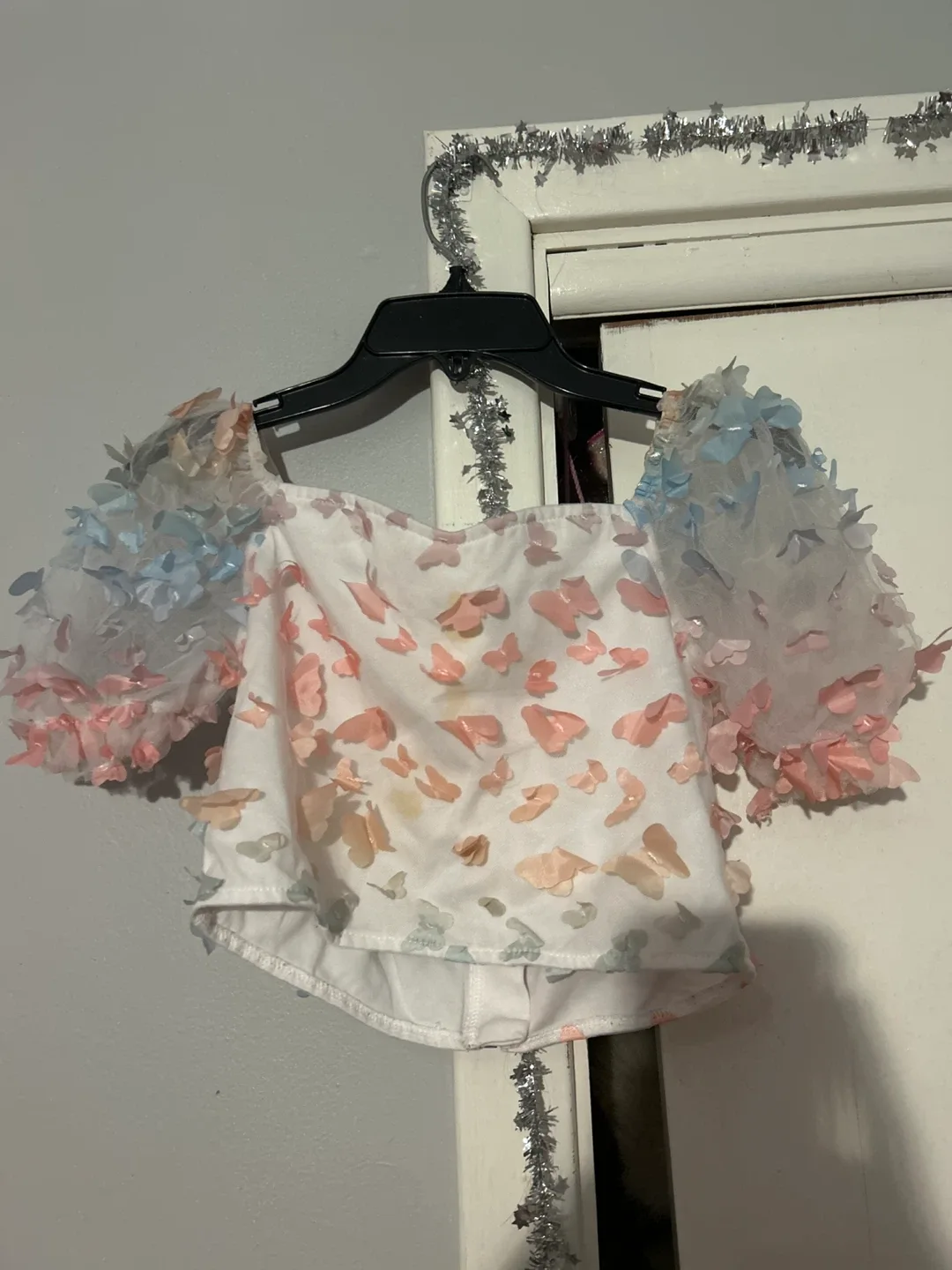 Shein Butterfly Top - Size 10Y