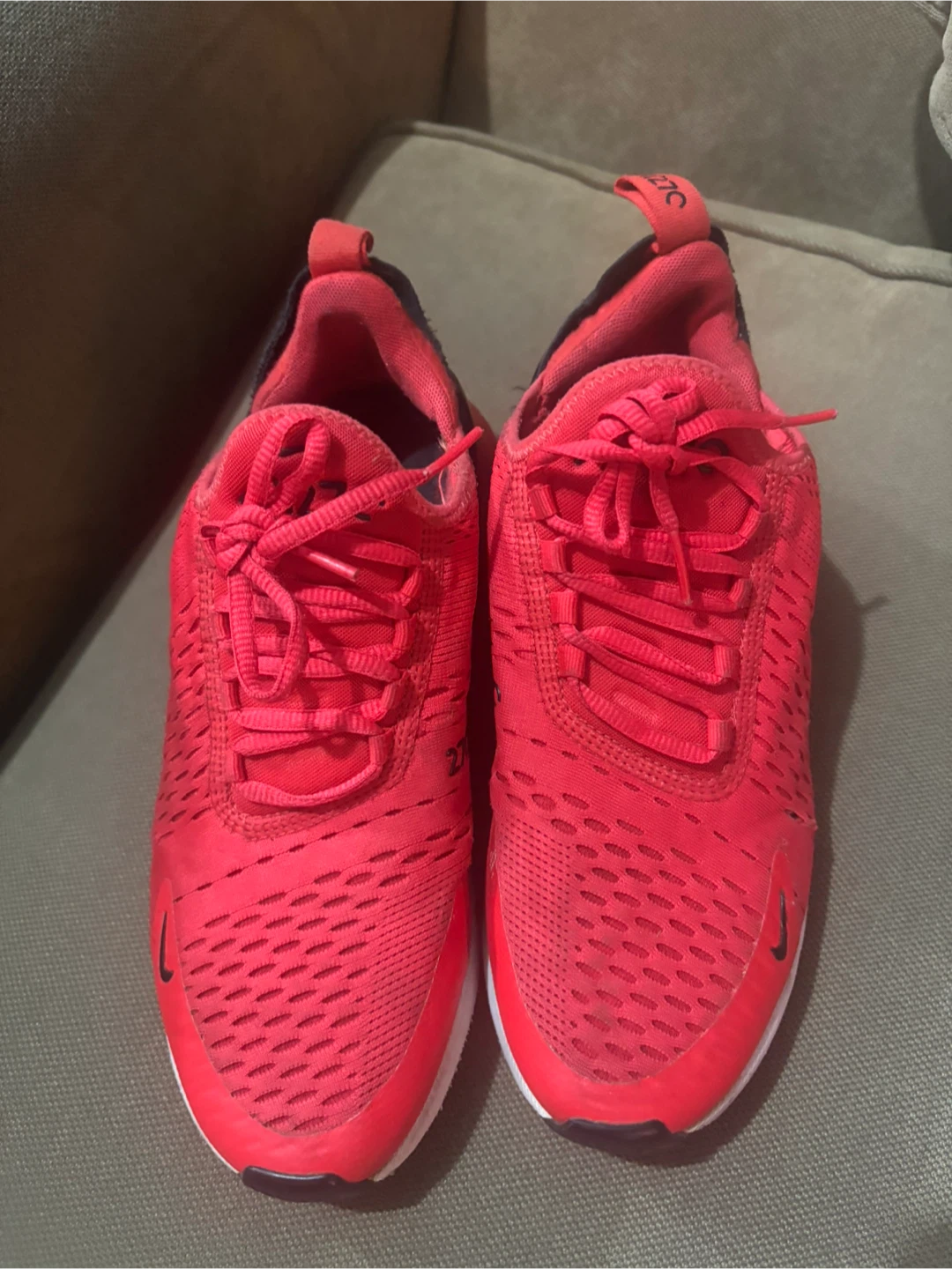 Nike Air Max 270 Red, Size 8.5 - photo 5