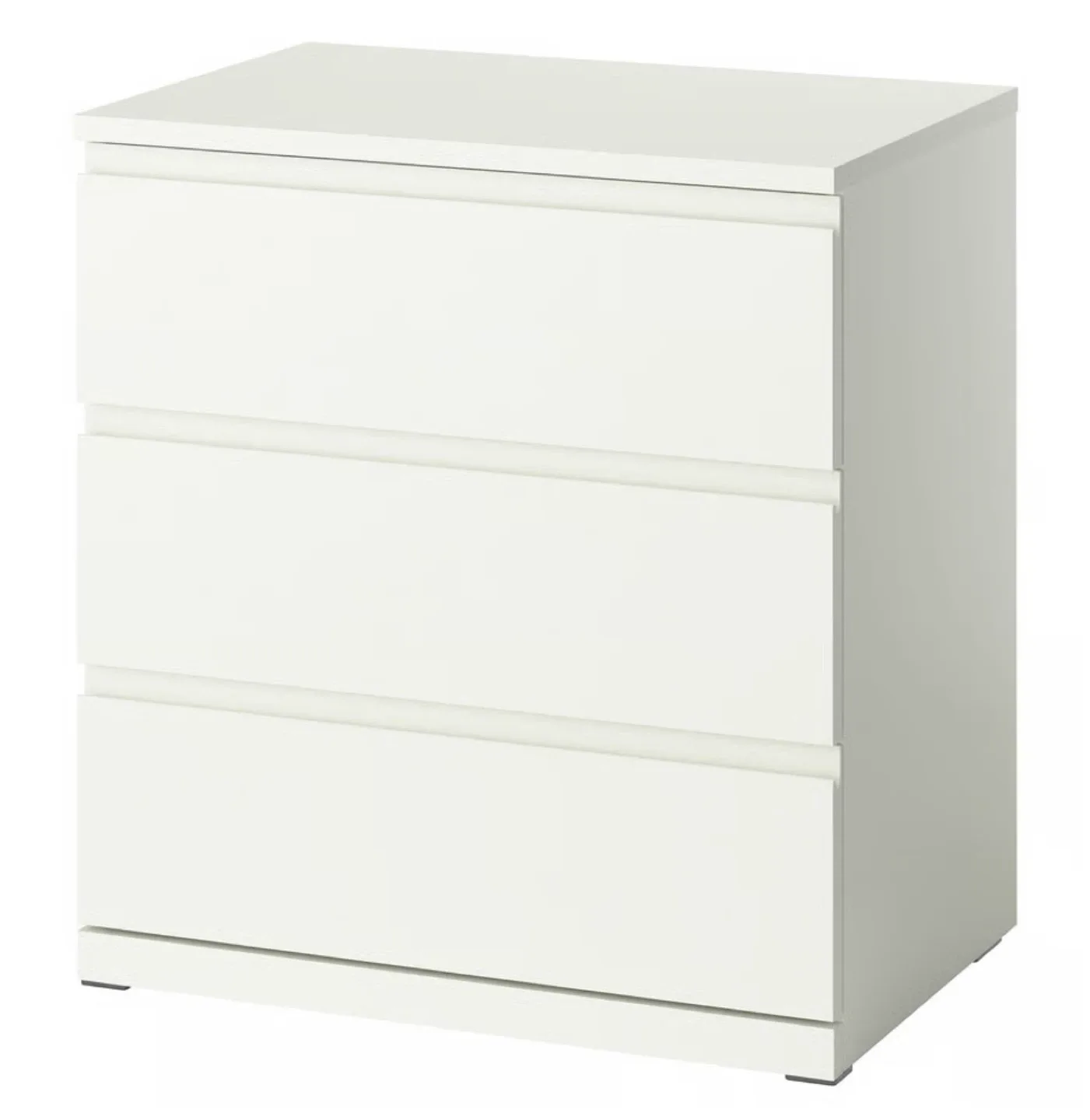 IKEA 3-Drawer Dresser - White image indicator(3)