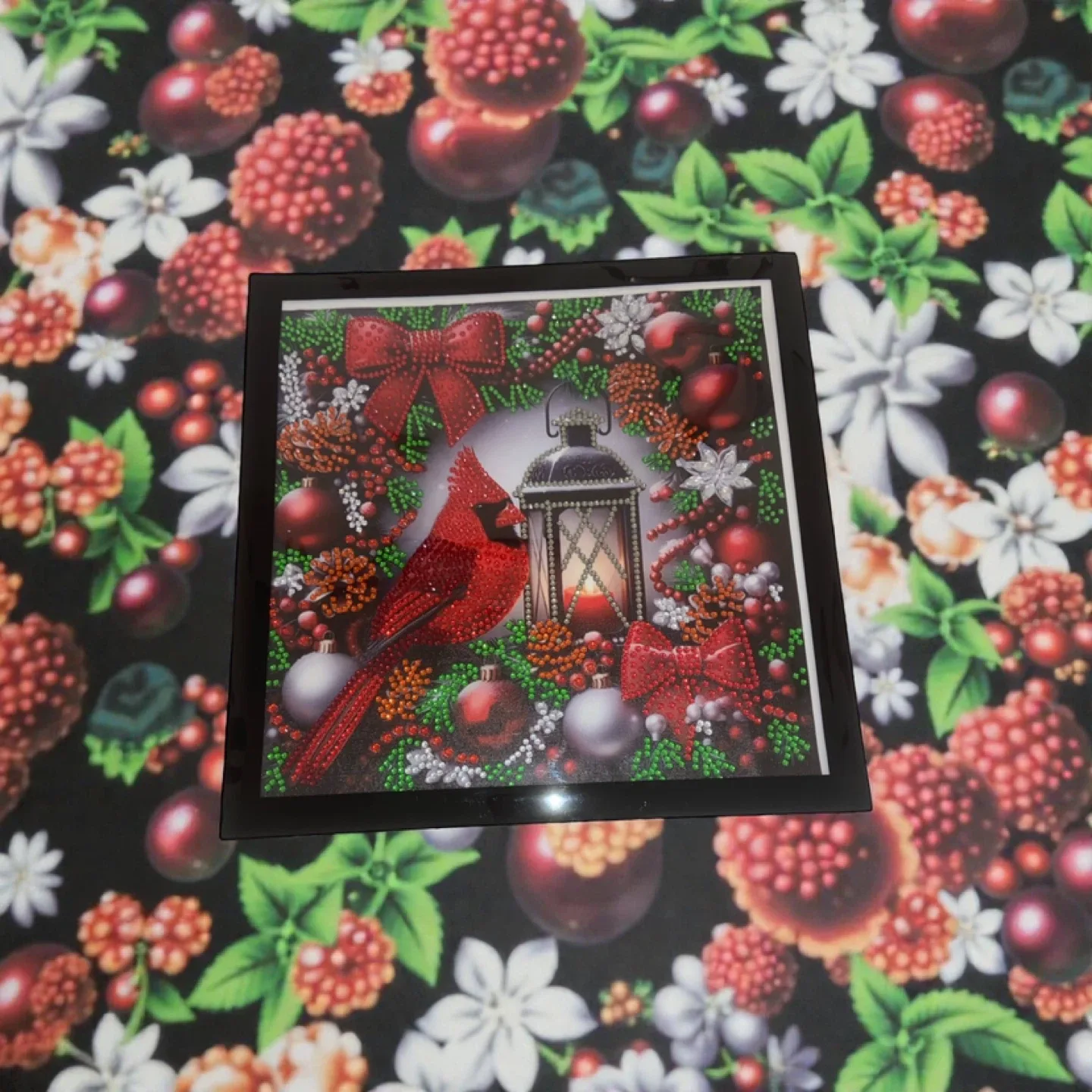 Cardinal Christmas Diamond Art Painting image indicator(7)