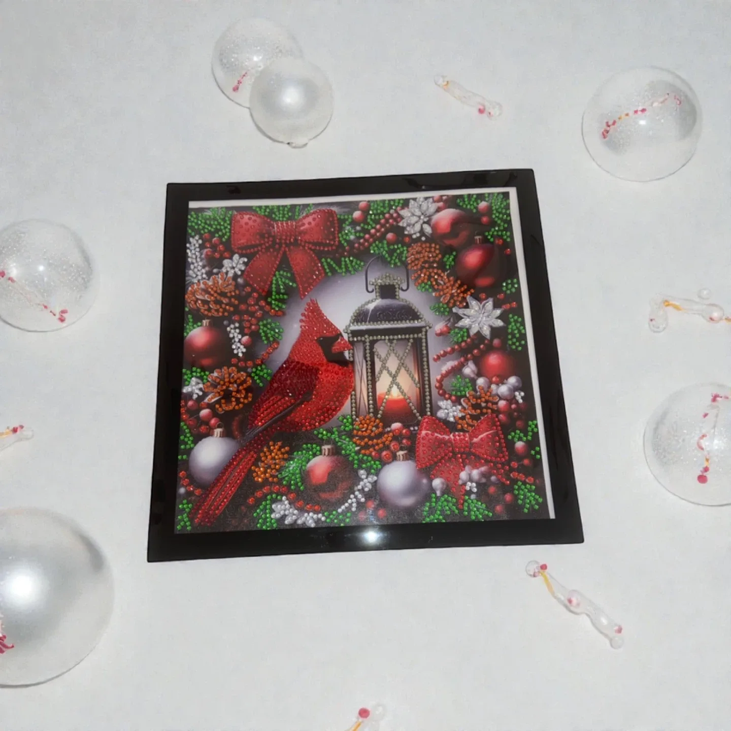 Cardinal Christmas Diamond Art Painting image indicator(5)