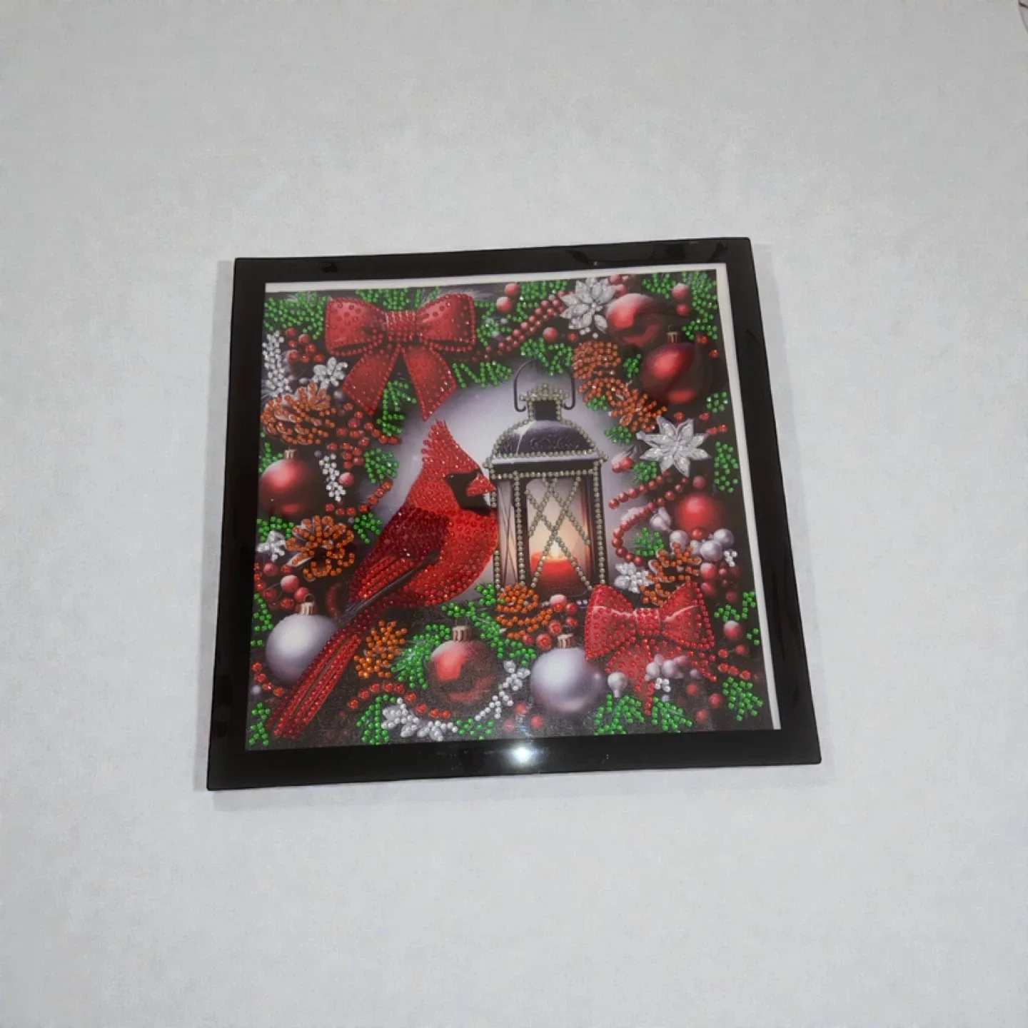 Cardinal Christmas Diamond Art Painting image indicator(10)