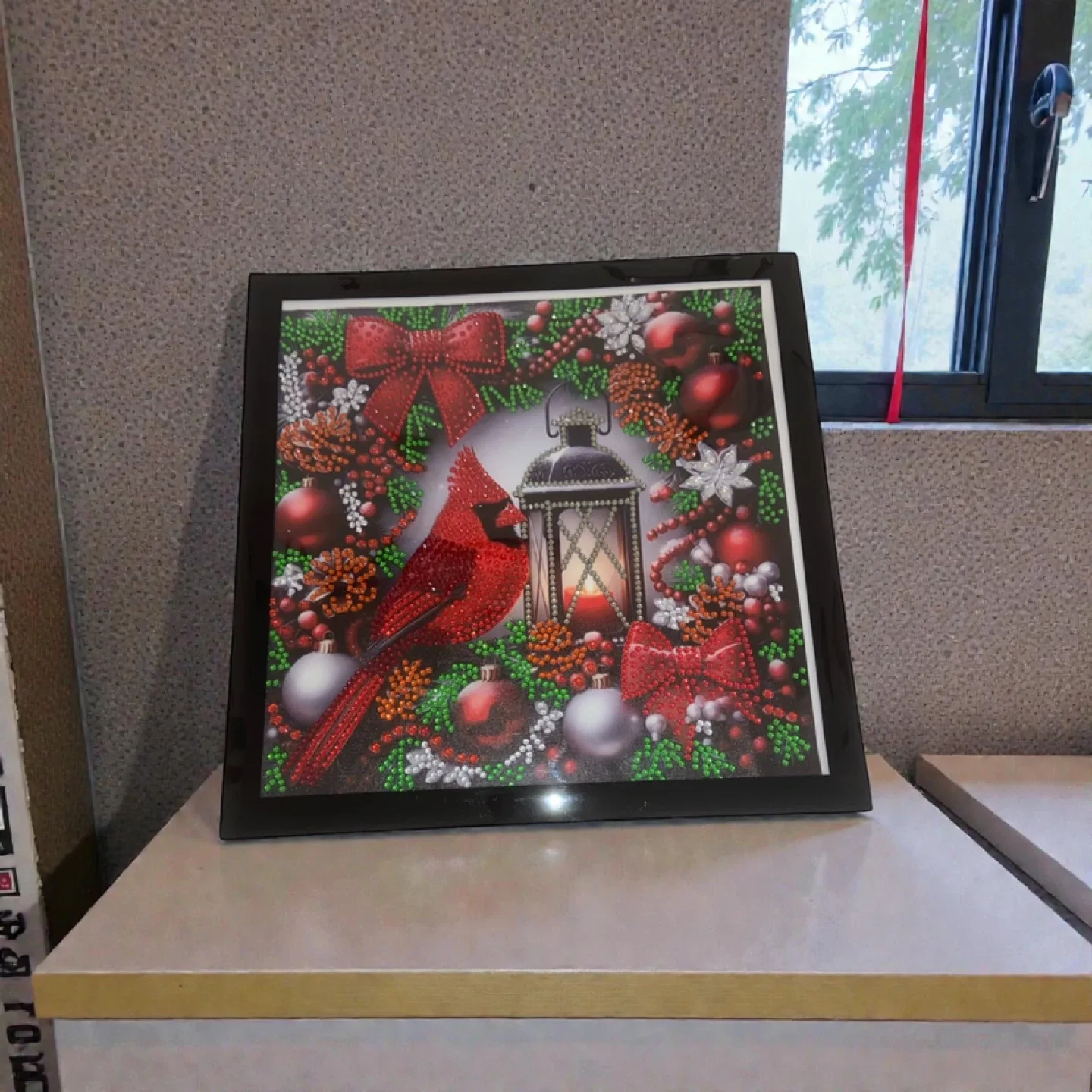 Cardinal Christmas Diamond Art Painting image indicator(8)