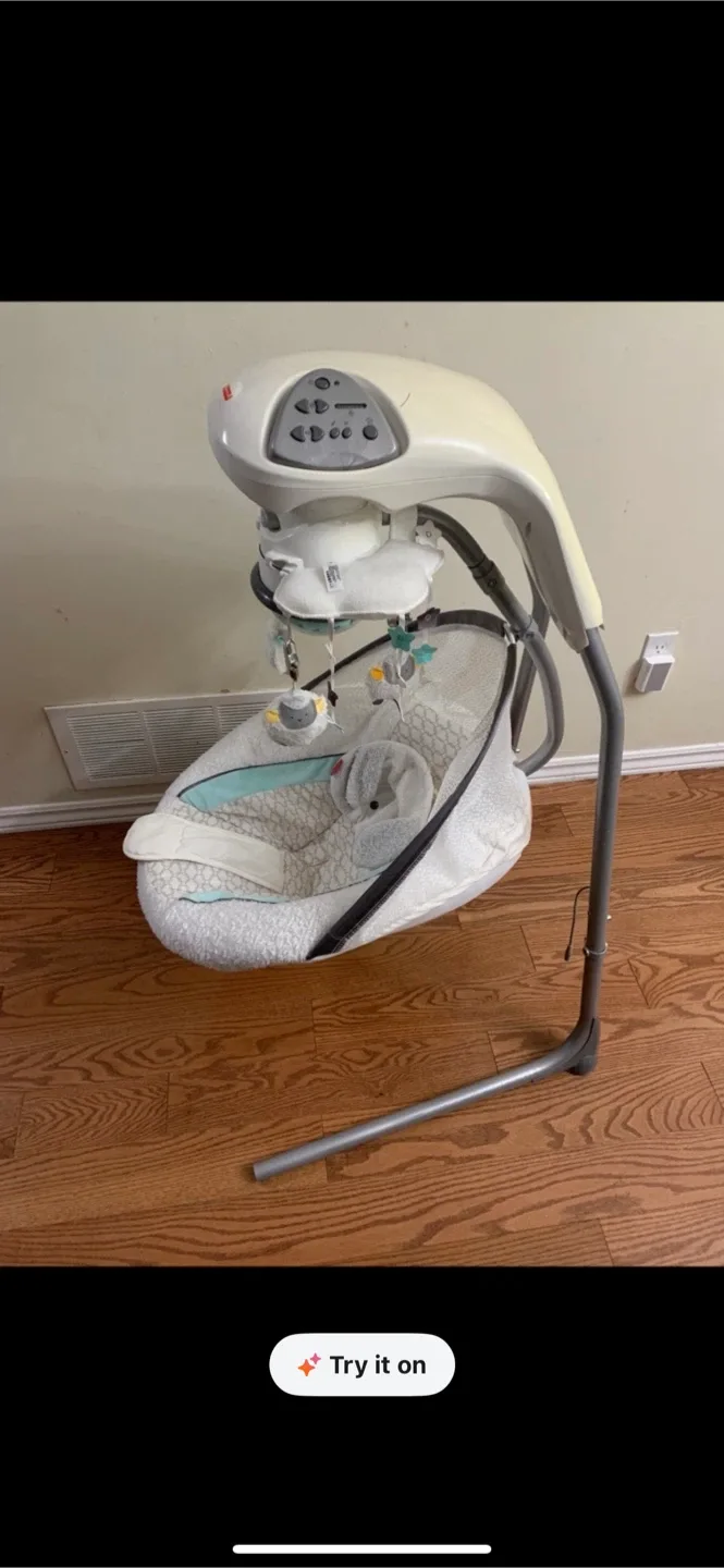 Baby Bed Swing - Electric Powered Automatic Swingset image indicator(2)