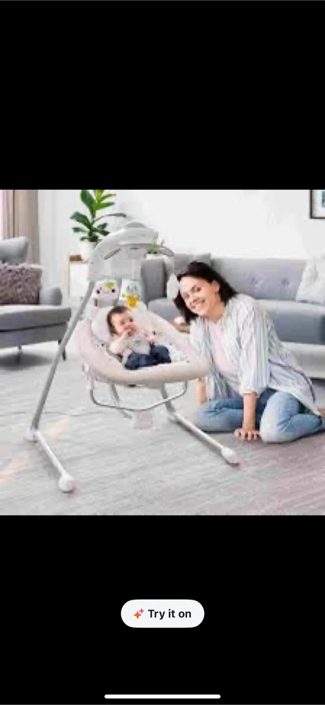 Baby Bed Swing - Electric Powered Automatic Swingset image indicator(10)