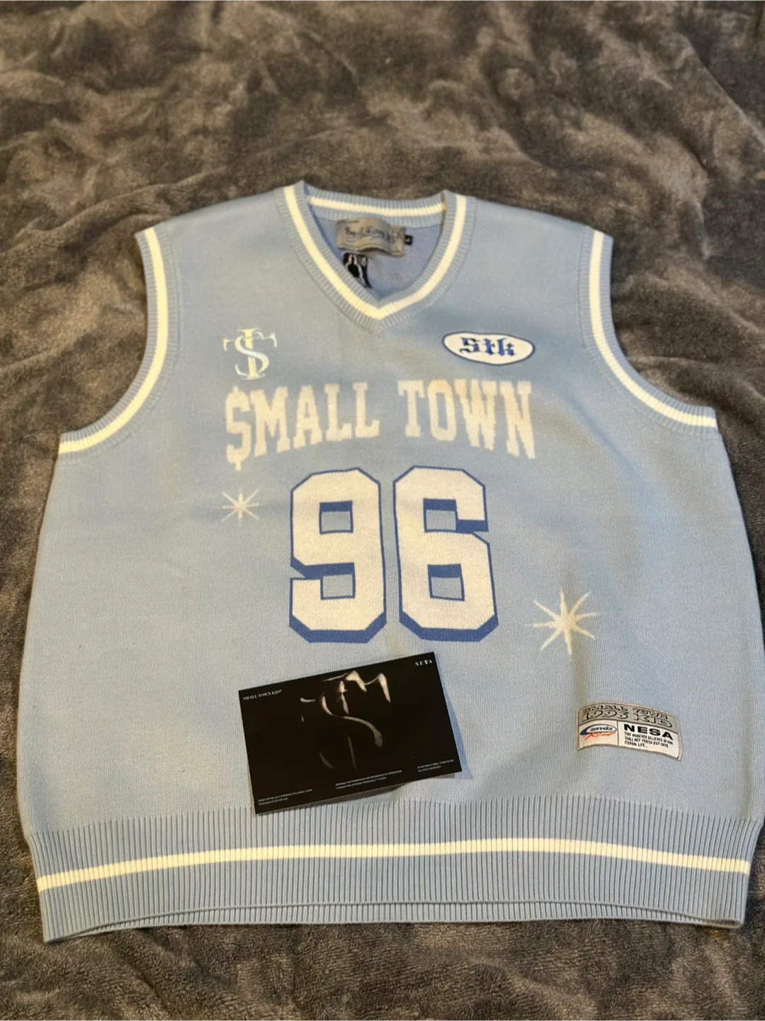 Smalltown Kid Basketball Jersey Knit.