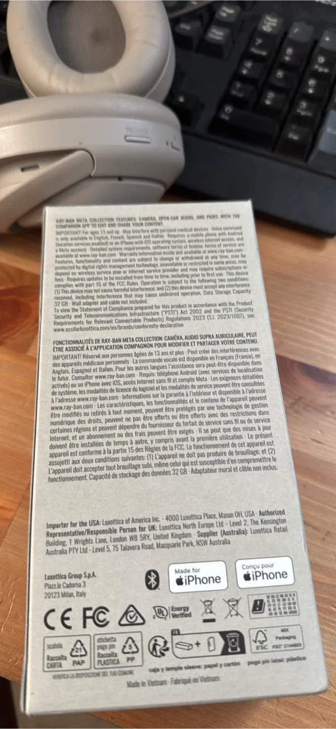 Brand new ‼️ unopened Ray ban meta Headliner (Gen 2) image indicator(3)