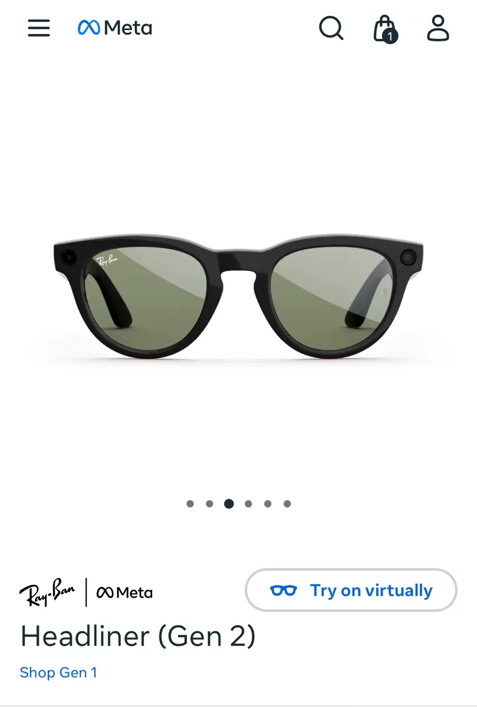 Brand new ‼️ unopened Ray ban meta Headliner (Gen 2)