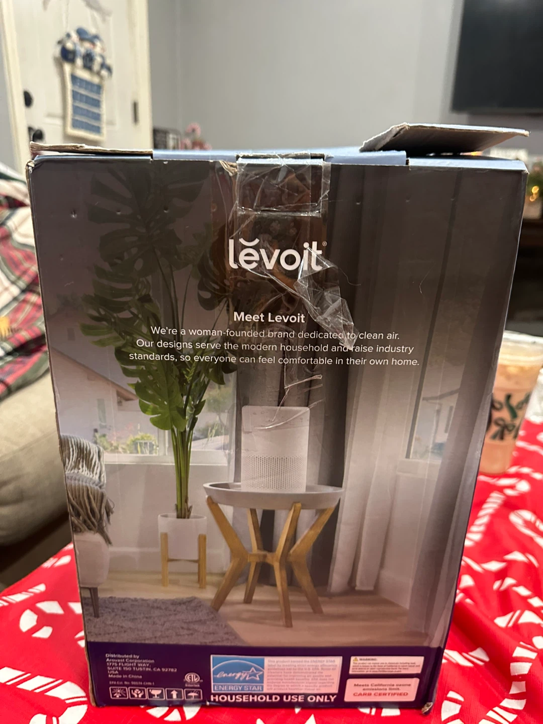 Levoit Core 200S-P Smart Air Purifier - Gray - photo 3
