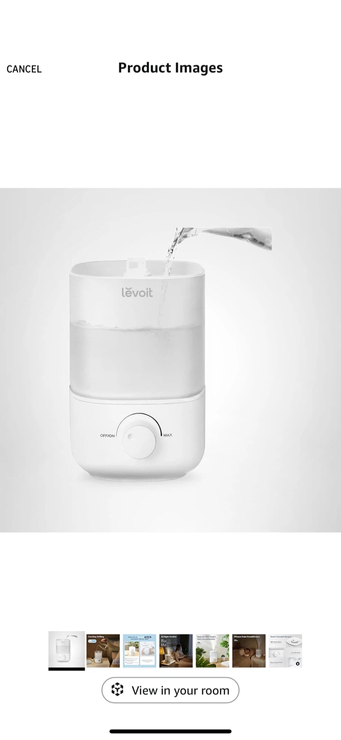 Levoit Classic 160 Ultrasonic Cool Mist Humidifier - photo 5
