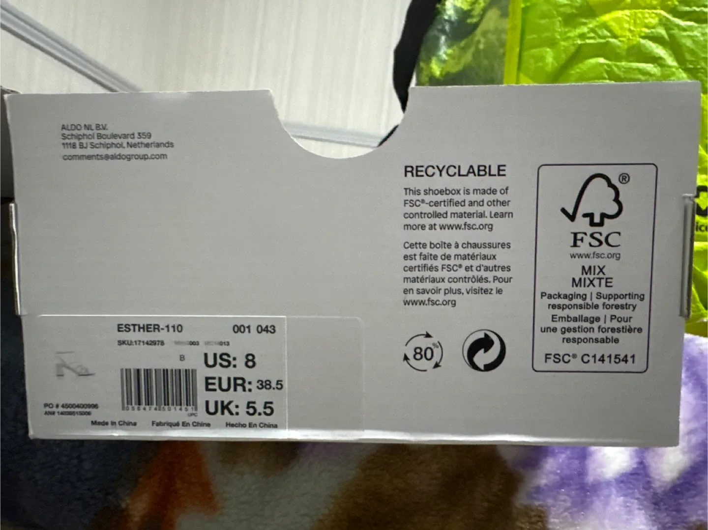 Aldo Esther-110 White Heels - Size 8 image indicator(4)