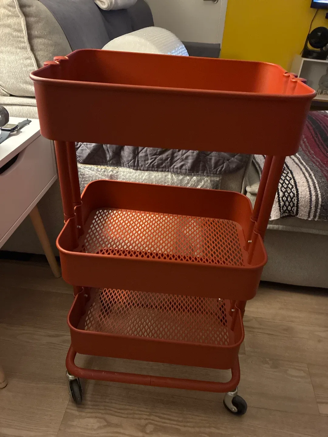 IKEA Raskog Utility Cart - Orange