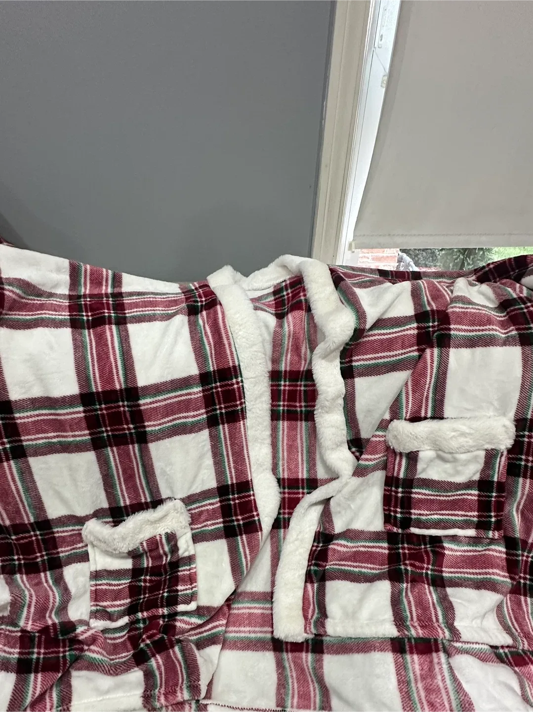 Charter Club Plaid Throw Blanket 50" x 70"