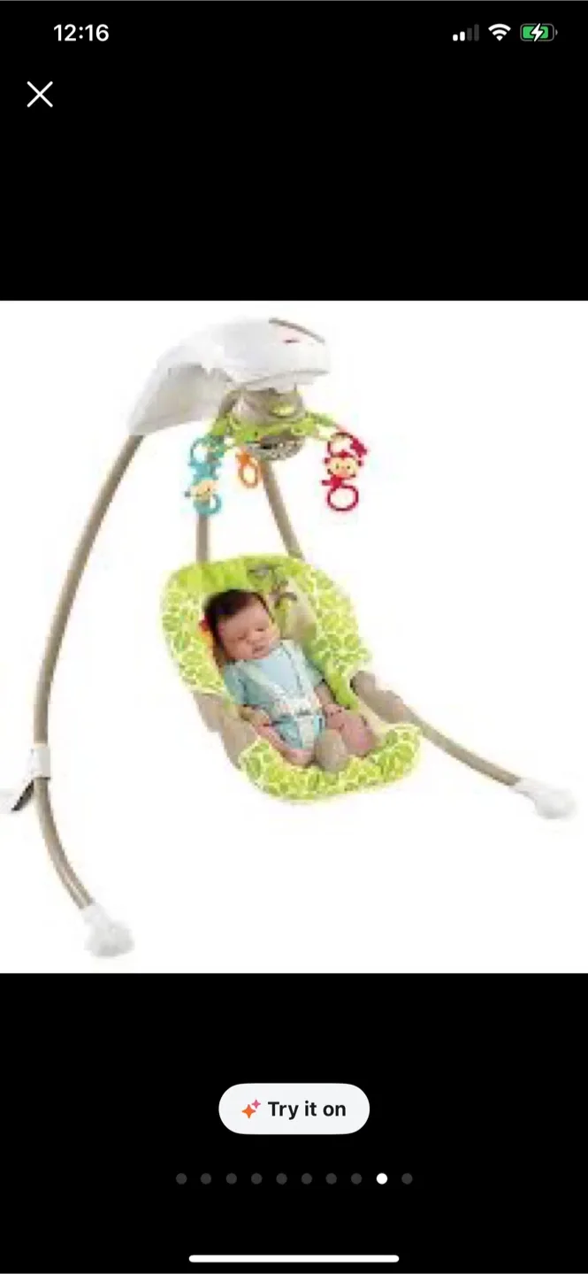 Baby Bed Swing - Electric Powered Automatic Swingset image indicator(9)