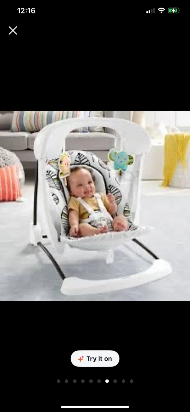 Baby Bed Swing - Electric Powered Automatic Swingset image indicator(7)