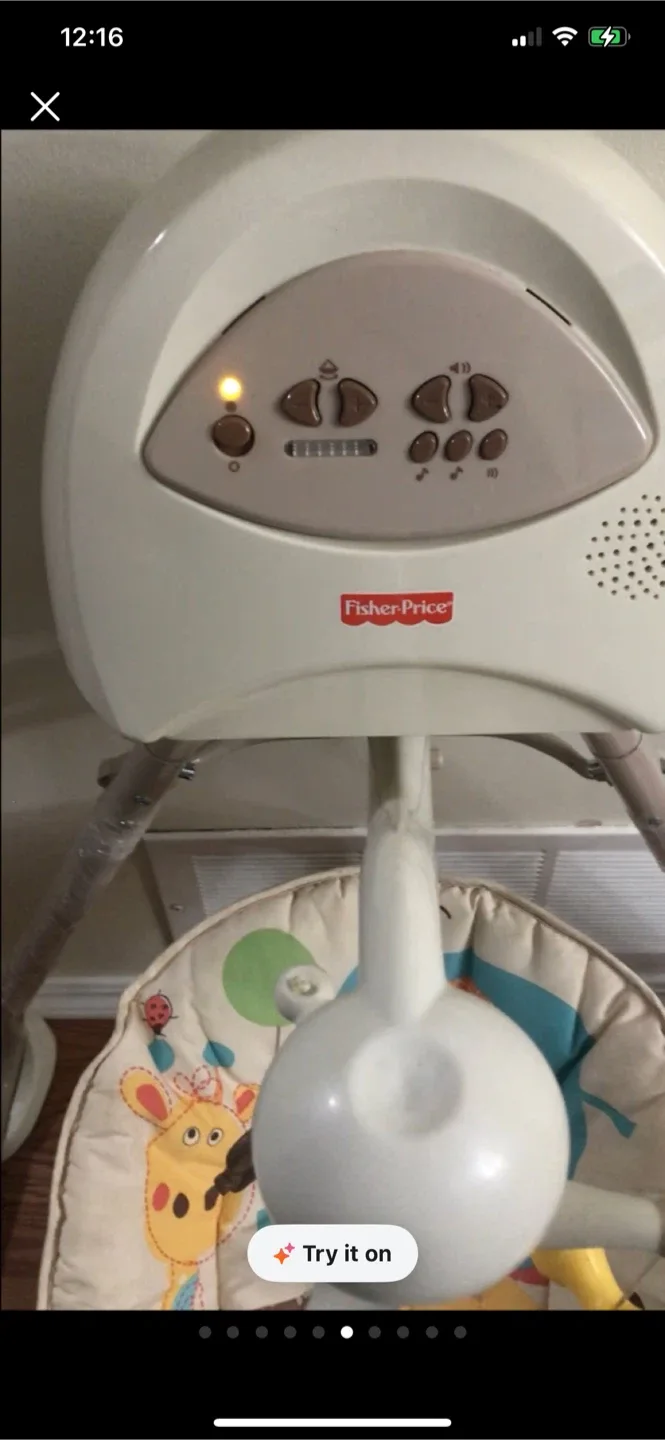 Baby Bed Swing - Electric Powered Automatic Swingset image indicator(6)