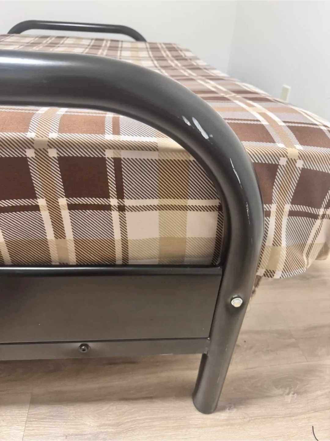 Black Metal Bed Frame with Mattress - Double/Full Size image indicator(3)