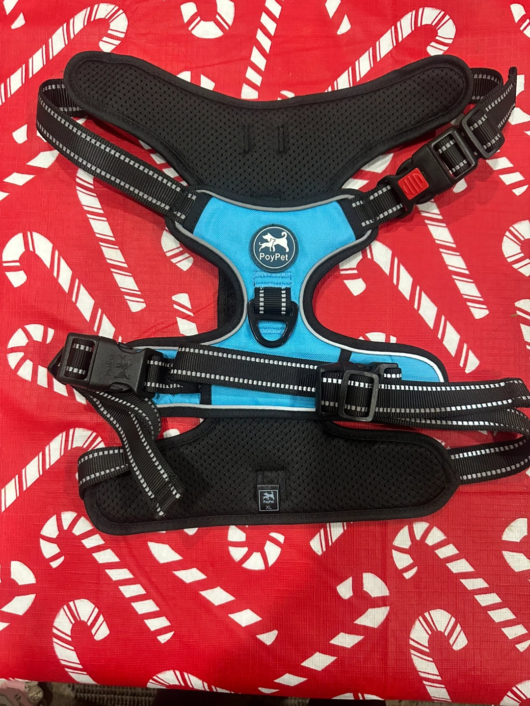 PoyPet Dog Harness XL Blue - photo 2