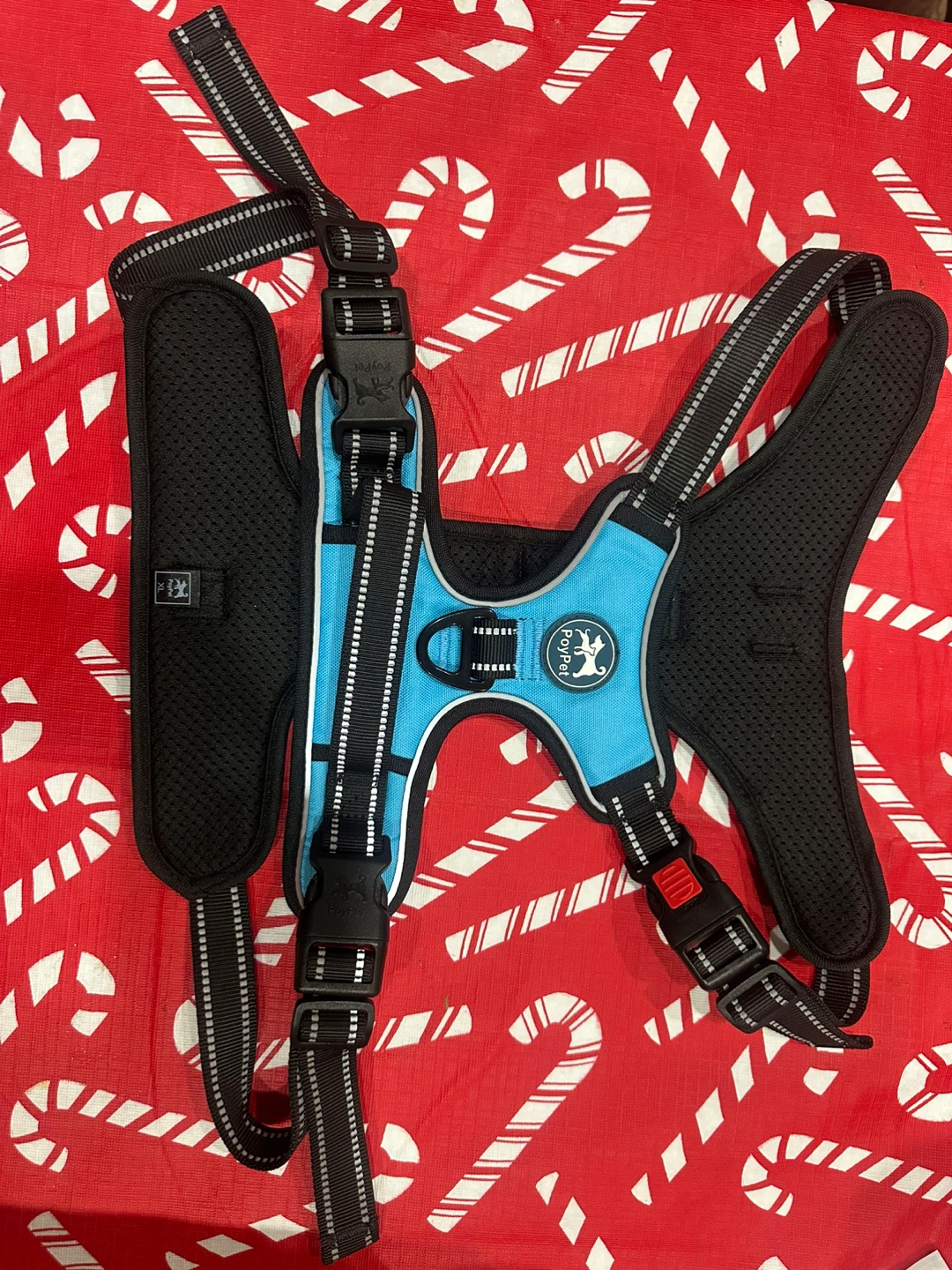 PoyPet Dog Harness XL Blue - photo 5