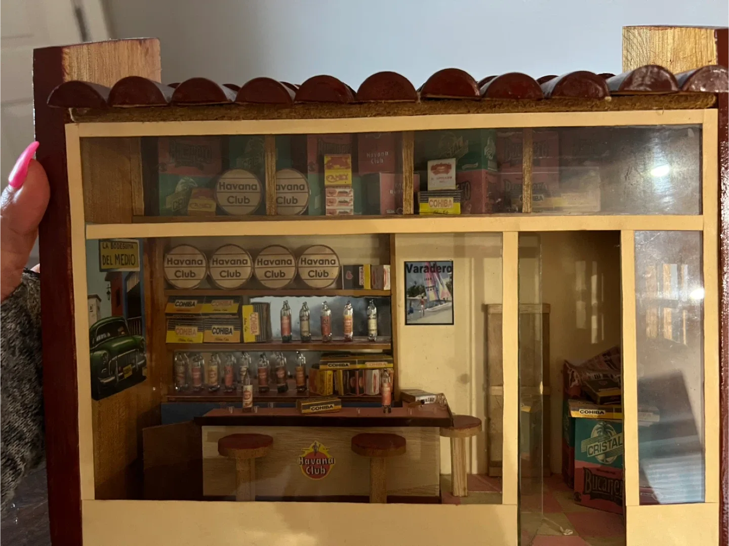 Vintage Havana Club Miniature Bar decor image indicator(5)